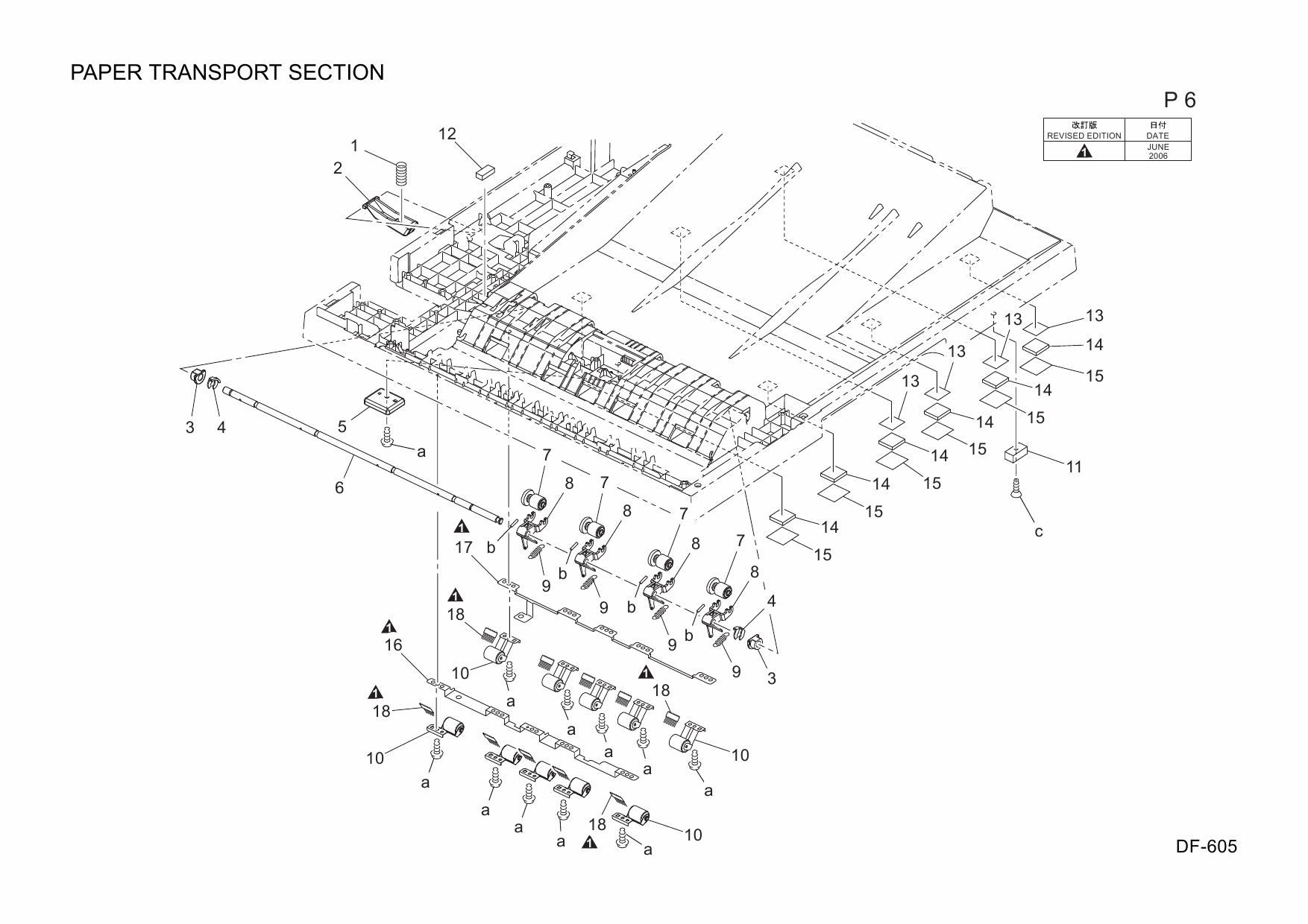 Konica-Minolta Options DF-605 4344712 Parts Manual-5